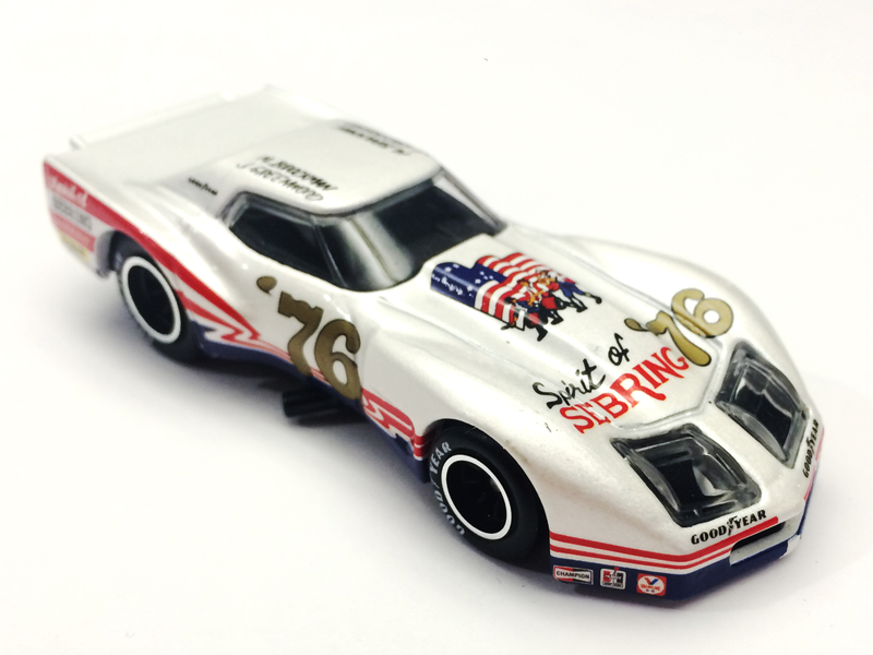 Illustration for article titled LaLD Car Week: 'Murica Monday - An All-American Corvette (1:64)